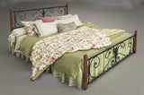 Ліжко Крокус на дерев’яних ніжках Фото № 2