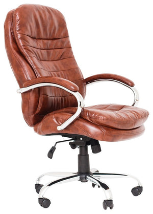 Офісне крісло Валенсія В (BY-9690) Хром М-2