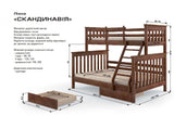 Детская кровать СКАНДИНАВИЯ (коллекция Уют) Фото № 3