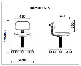 Дитяче крісло BAMBO GTS MB55