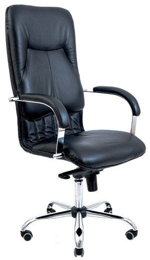 Офісне крісло Нікосія Хром М-1