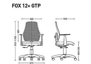 Дитяче крісло FOX 12 + GTP Freestyle PL62