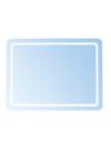 Дзеркало настінне Палермо 100 (з Led підсвіткою) Фото № 1